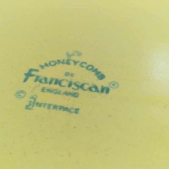Franciscan Honeycomb Serving Dish and Platter Vintage - Picture 2 of 5